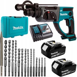 Młotowiertarka Sds+ 18V 1,9J Makita DHR202RTE akc.