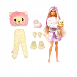 Barbie Cutie Reveal Lalka Lew HKR06