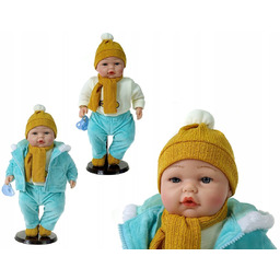 Lalka Bobas 40cm Mówi, Śpiewa, Lalka funkcyjna