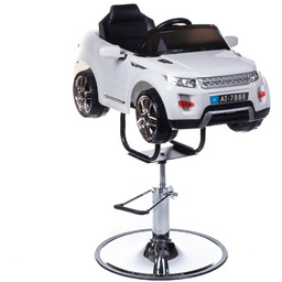 Dziecięcy Fotel Fryzjerski Range Rover Biały