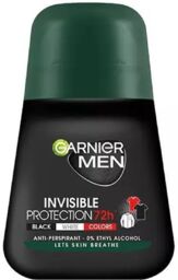 Garnier Men Invisible Protection, antyperspirant roll-on dla mężczyzn,