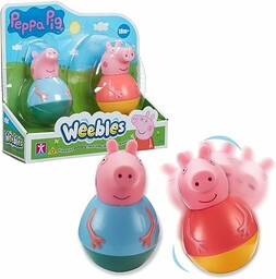 Weebles Świnka Peppa - Zestaw 2 postaci -