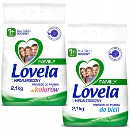 LOVELA Family Proszek do prania MIX 2x 2,1kg