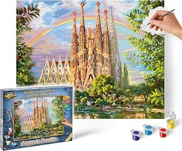 Schipper 609130914 Malowanie według numerów  Sagrada Familia