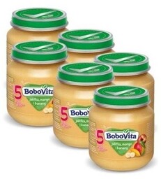 ZESTAW 6 x BoboVita deserek jabłka, mango