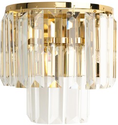 Kryształowy kinkiet MONACO W0288 Maxlight glamour do jadalni