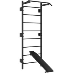 UNDERFIT Drabinka gimnastyczna metalowa 228 x 115 cm