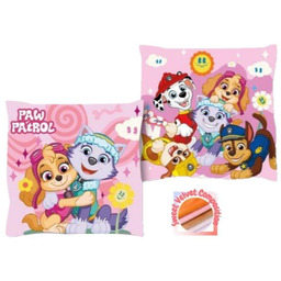Poduszka dziecięca Paw Patrol Skye 38x38 cm różowa