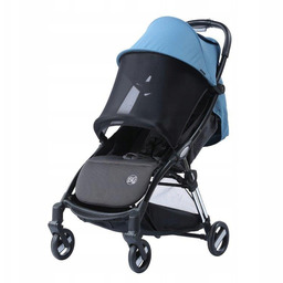 Wózek spacerowy BeeyuAutofoldingBLUE TitaniumBaby