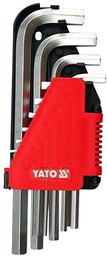 Yato Klucze imbusowe hex 2-12 mm, 10 cz.