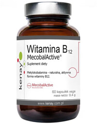 Kenay Witamina B12 MecobalActive 60vegcaps