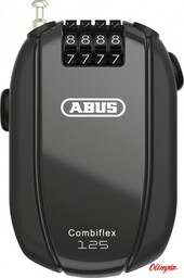 ABUS Zabezpieczenie rowerowe Combiflex Trip 125 black