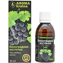 Olej z pestek winogron, Naturalny, AROMA kraina, 50ml