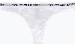 Tommy Hilfiger Stringi Kobiety Bawełna biały jednolity