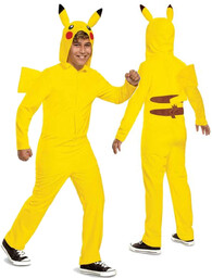 Strój karnawałowy Pokemon Pikachu kostium żółte przebranie 137-149