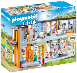 PLAYMOBIL, Duży szpital z wyposażeniem, 70190