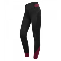 Waldhausen Legginsy młodzieżowe NOEMI ELT - black/ velvet