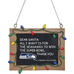 Seattle Seahawks żywica tablica kredowa znak ozdoba