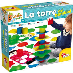 Lisciani Giochi 58549 gra Carotina Baby, Wieża
