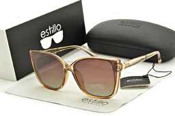 Estillo Damskie okulary przeciwsłoneczne polaryzacyjne z filtrem UV400
