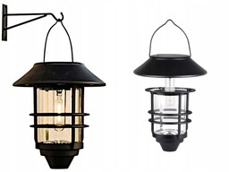 Lampka Dekoracyjna Led z Panelem Solarnym Vintage