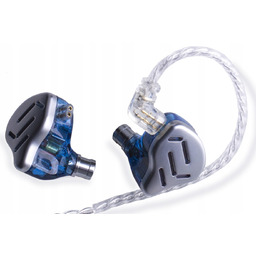 Słuchawki dokanałowe monitory Kz Zax fenomenalna hybryda 2DD