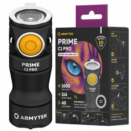 Armytek Latarka Prime C1 Pro Białe Akumulator 18350