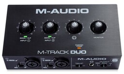 M-AUDIO Interfejs Audio M-Track DUO Do 20 rat