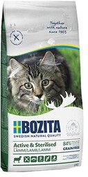 BOZITA Active Sterilised Z Jagnięciną 2kg