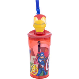 Stor Kubek dla dzieci wielokrotnego użytku ze słomką