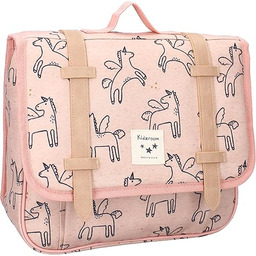 Plecak szkolny Kidzroom Lisbon Beasties, Różowy, S, Minimalistyczny