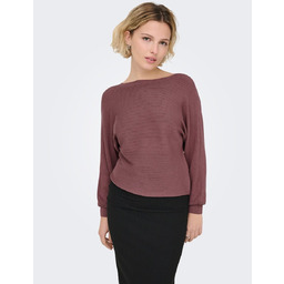 ONLY RÓŻOWY SWETER DAMSKI Z DOPASOWANYM FASONEM