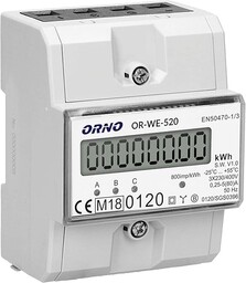ORNO WE-520 Licznik energii elektrycznej trójfazowy podlicznik prądu
