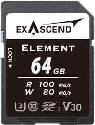 ExAscend Karta pamięci SDXC Element UHS-I V30 64GB