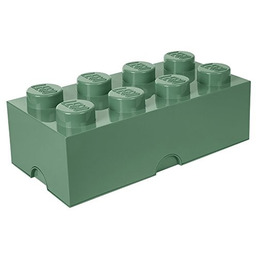 Lego Storage Brick 8 oliwkowy