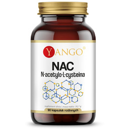 Yango NAC N-acetylo-L-cysteina, 90 kapsułek