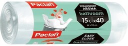 Worki łazienkowy biały zapach Paclan 15L 40szt