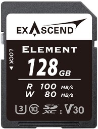 ExAscend Karta pamięci SDXC Element UHS-I V30 128GB