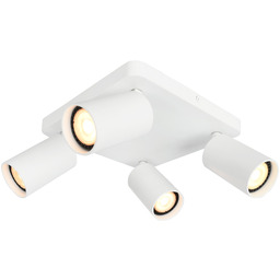 Italux Nesto SPL-23436-4S-WH plafon nowoczesny kwadrat, aluminium biały