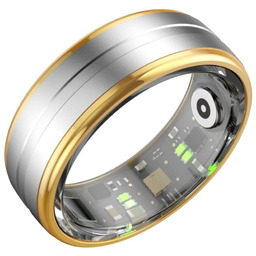 Smart Ring RUBICON R6 Gold/Silver SIZE-12(US) SMARUB329