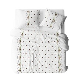 Karo Pościel z kory 160x200 wzór 002A Bordiura