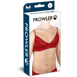 Prowler Red Lace Bra Small