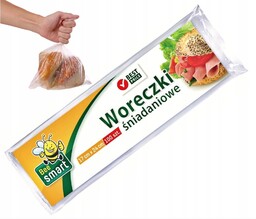 Woreczki Śniadaniowe Bee Smart 100 szt
