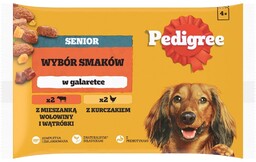 PEDIGREE Senior Wybór Smaków saszetki 4x100 g mokra
