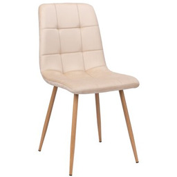 EHOKERY Krzesło Montana Velvet Beżowy Zyskaj
