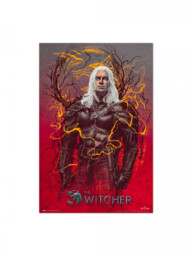 Plakat Wiedźmin - Geralt z Rivii (Netflix)