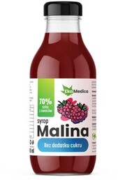 EkaMedica Malina bez dodatku cukru Syrop, 300ml