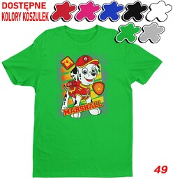 Dziecięca Koszulka Z Nadrukiem Duży Wybór Psi Patrol