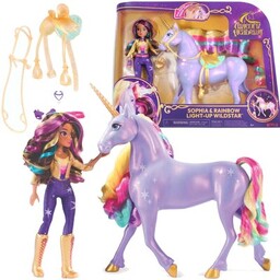 SPIN MASTER Lalka Unicorn Academy Sophia i Jednorożec