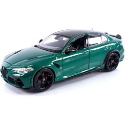 Bburago- Miniaturowy samochód kolekcjonerski, 11048GR, Verde Montreal